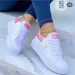 Casual Women Fashion Buttefly Deco Round Head Sneakes Leathe Lace-Up Platfom Ladies Vulcanized Shoes Female_vogvips.com