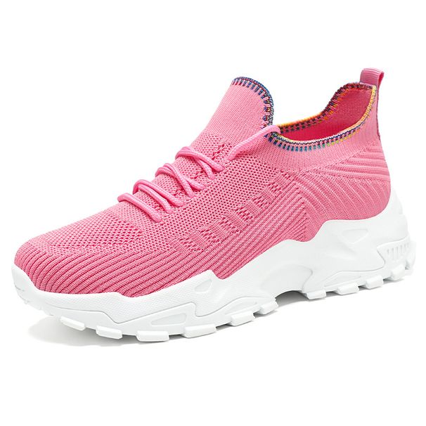 Women's Casual Shoes Breathable Mesh Shoes Platform Heightening Shoes Classic Women's Shoes Comfortable Single Shoes_vogvips.com