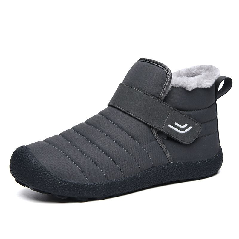 Large Outdoor Hiking Snow Boots With Winter Fleece Ulation Cotton Shoes For Middle-Aged And Elderly People, Anti Slip_vogvips.com