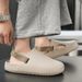 Summers Clogs Men Flat Mules Beach Sandals Quick Drying Water Shoes Work Casual Garden Lightweight Slippers_vogvips.com