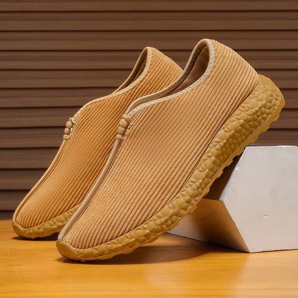 New Monk Shoes For Summer 2025, Monk Shoes With Fly-knit Fabric, Breathable Soft Sole, Casual Zen-inspired Shoes For Men, Zen Style_vogvips.com