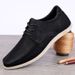 Men's Outdoor Casual Board Shoes, First-layer Cowhide Men's Outdoor Workplace Sports Shoes, Middle-aged Men's Shoes_vogvips.com