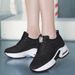Spring And Summer New Women's Inner Height Increasing Thick Soled Air Cushioned Sports Casual Travel Slope Matching 4A2_vogvips.com