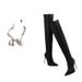 New 12cm High Heel Over-the-Knee Large Size Boots 40-43 44 45 46 47 48_vogvips.com