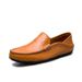 Men's Shoes Cotton Shoes, Leather Shoes, Autumn Driving Flat Shoes, Plus Size, Slip On, British Style Loafers, Casual And Versatile_vogvips.com