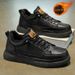 Winter Fleece-Lined Martin Boots Men's Waterproof Non-Slip Ankle Boots Trendy All-Matching Thick Warm Cotton-Padded Shoe_vogvips.com