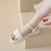 Sandals Female Outer Wear Versatile Flat Fairy Style With Skirt Sandals Word With Roman Women's Shoes_vogvips.com