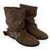 380-1~Chunky Heel French Retro Western Cowboy Ankle For Women, 2026 New Style Stackable Boots_vogvips.com