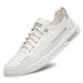 Breathable Outdoor Casual Walking Small White Board Shoes Men's Shoes Sports Men's Leather Shoes_vogvips.com