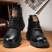 High quality mid top Martin boots, outdoor Instagram plush leather shoes_vogvips.com