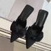 Spring And Autumn 26 New Style Bag Head Slippers - Women's Pointed Toe Half Slippers_vogvips.com