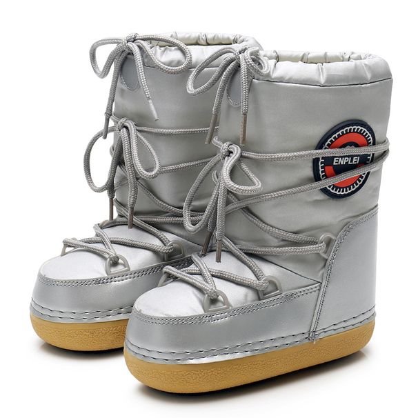 2025 he same style is exported to Europe America autumn and winter women's snow space trendy parent child ski boots SNOW_vogvips.com