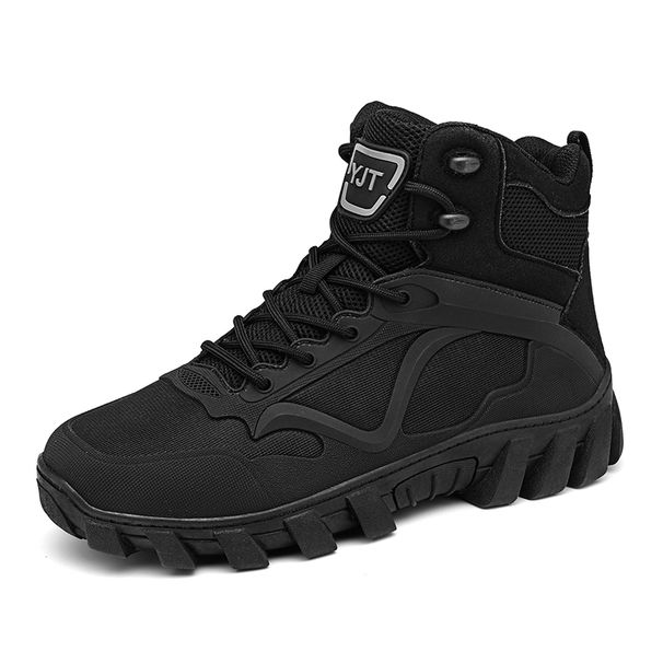 Winter Outdoor Men‘s Hiking Shoes Comfortable Men Boots Warm Leather Climbing Shoes Waterproof Snow Boots Non-slip Ankle Boots_vogvips.com