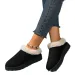Mouth Hairy Snow Fashion 2024 Boots Womens Winter New Style Thick Bottom Short Tube One Step Lazy Large Cotton Ss_vogvips.com