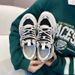 Low Cut Dad For Women, Spring New Breathable Women's Thick Versatile Sports Shoes, Soft Soled Casual Running Shoes_vogvips.com