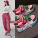 Dad In Black And With Internal Height Increase, 2026 Autumn New Thick-soled Women's Casual Fashion Versatile White_vogvips.com