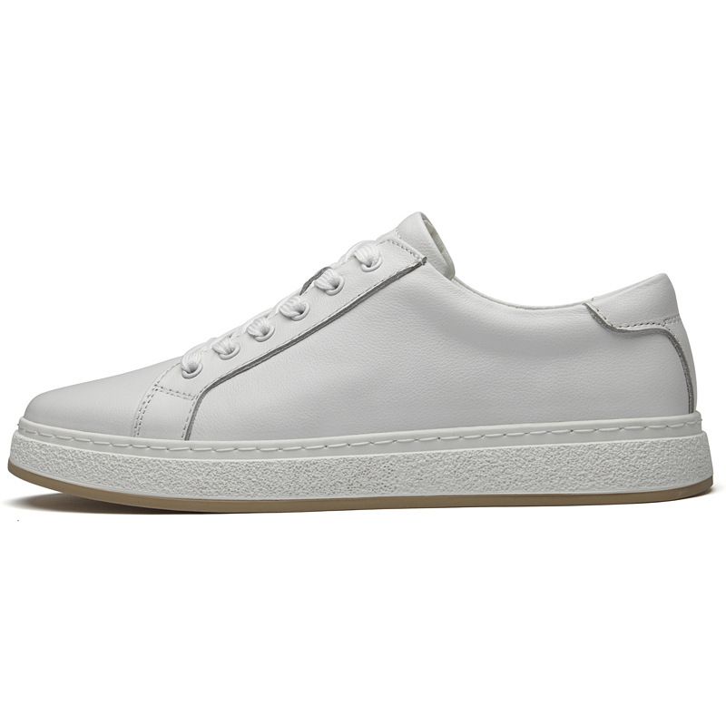 Men's Shoes White Shoes Soft-soled Sports Shoes Casual Board Shoes Men_vogvips.com