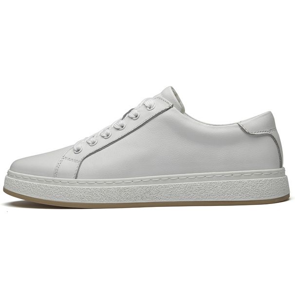 Men's Shoes White Shoes Soft-soled Sports Shoes Casual Board Shoes Men_vogvips.com