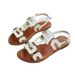 Large Size Women's Flat Hollow With Belt Buckle, In Stock, European And American Fashion, Versatile For Outdoor Wear,_vogvips.com