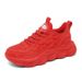 2024 Spring Dragon Year Velvet Daddy Shoes Men's And Women's Leather Student Luminous Sports Shoes Live Streaming Born Year Men's Shoes_vogvips.com