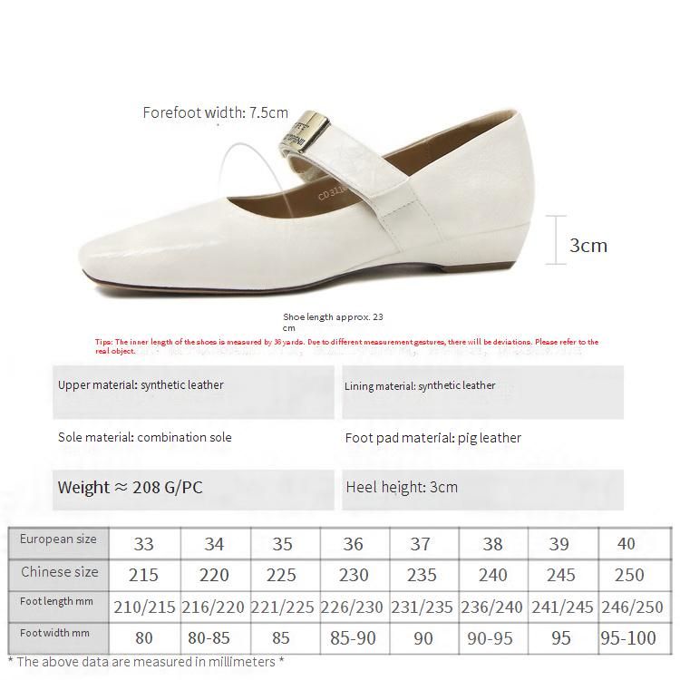 Cameido Women's Casual Shoes Beige Silver Pu 3cm Square Toe Combination Sole_vogvips.com
