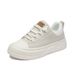 Little White Shoes Female Students Thick-soled Heightening Shoes Sports Board Shoes Casual Street Shoes_vogvips.com