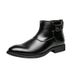 European Warm Series Plus Leather 38-48 Size Short Men's Martin Boots Men_vogvips.com