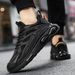 2025 Spring And Autumn New Breathable Men's Trendy Versatile Thick-Soled Casual Sports Mesh Dad Shoes_vogvips.com
