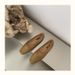 French-style Shallow Flat For Women, Niche Design, 2023 New French Retro Square-toed Soft Leather Mary Jane Shoes_vogvips.com