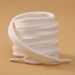 Premium Cotton-Polyester Flat Shoelaces For Sneakers, Boots & Casual Shoes - Multiple Widths (0.6cm, 0.8cm, 1.0cm, 1.2cm, 1.5cm) & Colors_vogvips.com