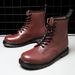 New Classic High-top Leather Martin Boots, Casual Board Shoes, Work Clothes, Boots, Leather Boots, Fashionable And Versatile For Men And Women_vogvips.com