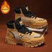 Men's Winter Fleece-Lined High-Top Martin Boots, Men's Work Shoes, Trendy And Versatile, Thick Sole, Extra Thick Warm Co_vogvips.com