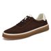Men's German Training Shoes Leather Lace-up Color Matching Lat White Shoes Casual Outdoor Sports Board Shoes Men_vogvips.com