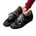 2026 Spring And Autumn Retro Black German Training Lace-up Forrest Gump Women's Height-increasing Casual Sneakers Sports_vogvips.com
