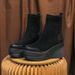2025 Spring New Style Platform Thick-Soled Short Height-Increasing Elastic Martin Riding Women's Boots Trendy_vogvips.com
