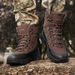 High-top Men Outdoor Lace-up Breathable Comfortable Casual Ankle Boots Men Anti-slip Shock-absorbing Breathable Combat Boots Men_vogvips.com