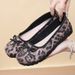 Fleece-Lined Women's Flats Autumn Winter Shallow Mouth 2025 Season New Bowknot Loafers Style Soft Sole Ballet_vogvips.com