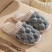 Unisex Shoes Cotton Slippers Female Home Lovers Indoor Home Non-slip Warm Fluffy Mop Male_vogvips.com