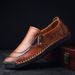 Aofu 5006 Spring/Summer Large Size 2025 Men's Leather Casual Shoes_vogvips.com