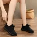 Women's Vulcanize 2025 Autumn Sneakers Solid Black Red Gym Fitness Trainers Walking Sport Shoes Female Zapatos Mujer_vogvips.com