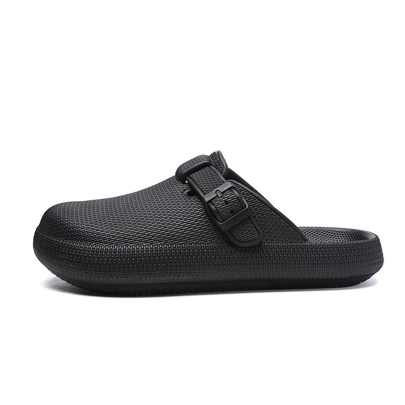 Bebealy Classic Men Clogs Men Garden Shoes Casual Nonslip Beach Slippers Men EVA Flat Sandals Vacation Waterproof Men Shoes 2025_vogvips.com