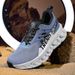 New Men Running Shoes Casual Walking Leisure Lace-up Breathable Fashion Jogging Comfortable Sneakers Blade Loafers Brand Outdoor_vogvips.com