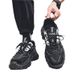 Men's Breathable Mesh Casual Running Shoes With Thick Sole For Summer, Trendy Dad Sneakers For Sports And Daily Wear_vogvips.com