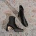 Melard Style Chunky Heel Mid-Calf For Women, Autumn And Winter New Fleece-Lined French Bare Boots, Elastic Slim Boots To_vogvips.com
