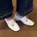 French-style Square-toed Low-heel Leather Women, Slip-on Beaded Lace-up Loafers, Versatile Mary Jane Shoes For Women_vogvips.com