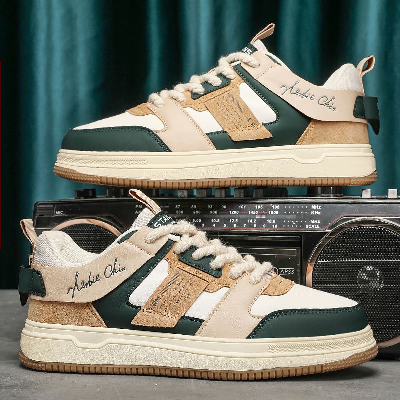 New Men's Sneakers Fashion Casual Sports Skateboard Shoes Outdoor Comfortable Breathable Jogging Flat Shoes Male Tennis Shoes_vogvips.com