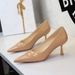 9577-1 European American Style Party Shoes For Women, Patent Leather, Pointed Toe, Shallow Cut, Sexy Stiletto Heel,_vogvips.com