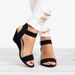 Plus Size Summer New Women Wish Independent Station European And American Wedge Buckle Sandals_vogvips.com