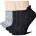 Cotton socks sports men's and women's running socks solid color casual short tube four seasons boat socks_vogvips.com