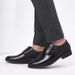 Men's Business Casual Round Toe British Lace Up Men's Leather Workwear Shoes, Trendy Plus Size Work Commuting Shoes_vogvips.com
